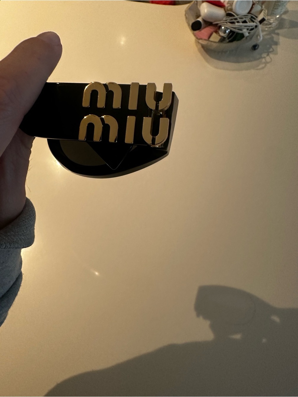 Miu Miu Glossy Glimpse Sunglasses View 5